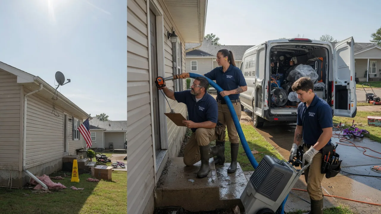 Ceiling Water Damage Restoration in Roscoe, SD near me